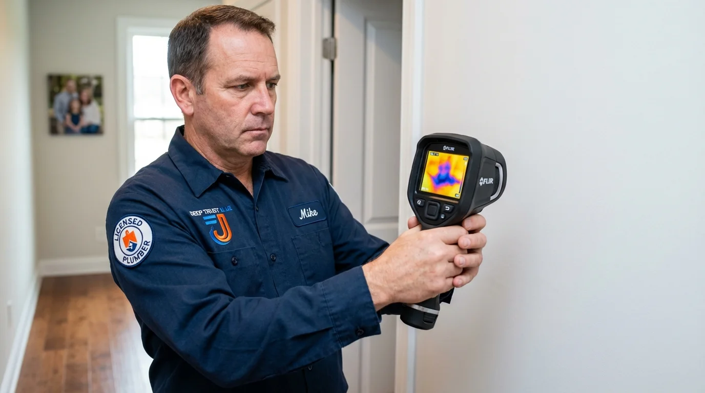 Thermal imaging leak detection by Johns Plumbing LLC in Craig